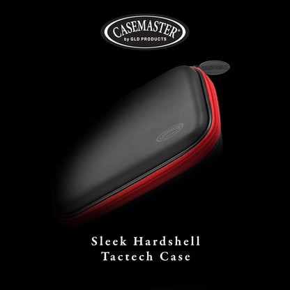 Sentinel Dart Case with Zipper - Holds 6 Darts - Tactech Foam Protection Red