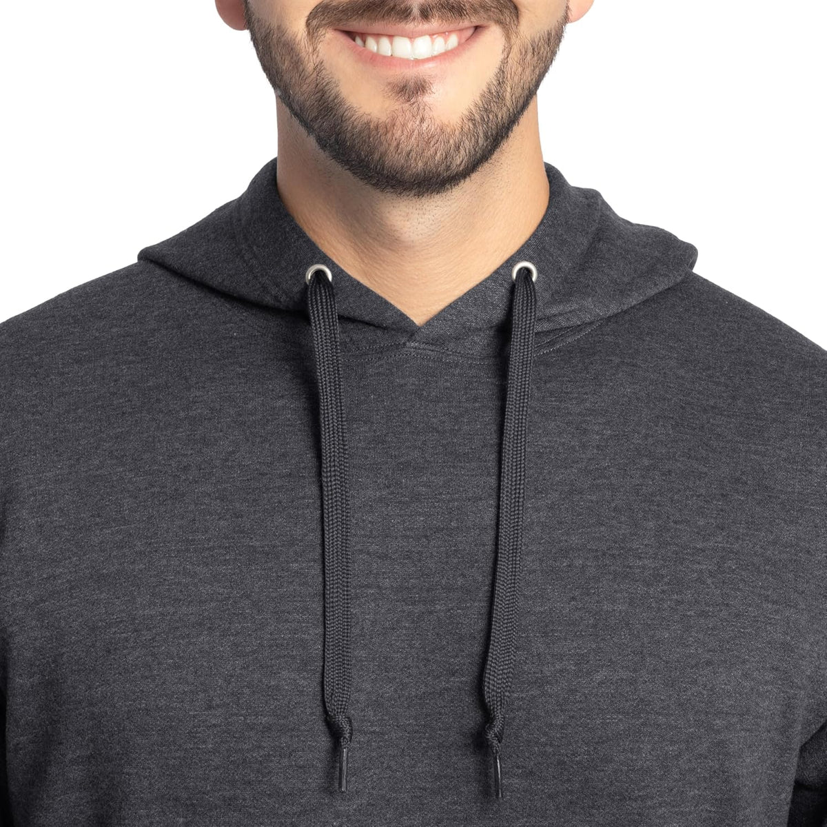 Men'S Eversoft Fleece Pullover Hooded Sweatshirt, Moisture Wicking & Breathable