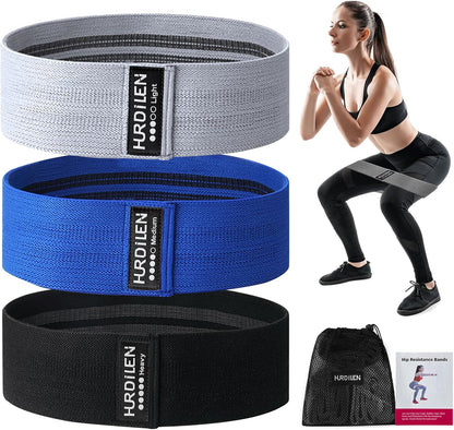 Resistance Bands for Working Out, Exercise Workout Bands for Women & Men, 5 Levels Elastic Stretch Bands for Exercise with Carry Bag for Physical Therapy, Home Fitness, Strength Training, Yoga