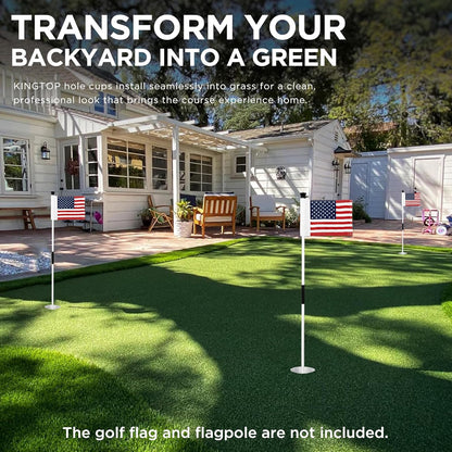 Golf Hole Cups for Practice Putting Greens, 4 or 6 in Deep